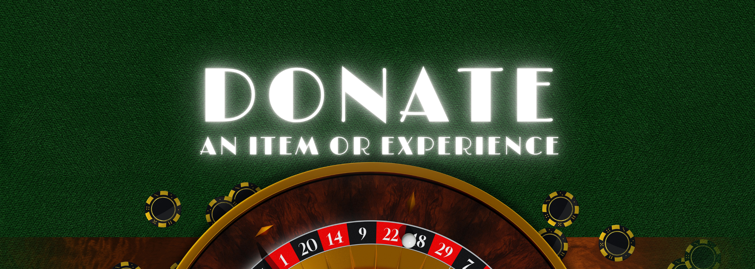 Donate and item or experience